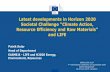 Latest developments in Horizon 2020 Societal Challenge ...uest.ntua.gr/heraklion2019/proceedings/pdf/... · Latest developments in Horizon 2020 Societal Challenge “Climate Action,
