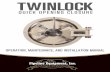 1.0 - OPENING AND CLOSING THE DOOR€¦ · The opening and closing of the TWINLOCK Closure does not require the use of tools. Tools used to force the door open or closed or to tighten