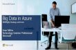 Running Hadoop-as-a-Service in the CloudMicrosoft’s cloud Hadoop-as-a-Service offering De-coupled Compute and Storage 100% open source Apache Hadoop – HDP Fully supported by Microsoft