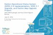 Station Operational Status System (SOSS) 3.0 ... · Station Operational Status System (SOSS) 3.0 Implementation, SOSS 3.1 Upgrade, and Station Map Upgrade Project PI: Ben Xiong, California