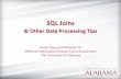 SQL Joins - alair.org Joins-Anran Xing and Michelle Tin.pdf · SQL Joins & Other Data Processing Tips Anran Xing and Michelle Tin Office of Institutional Research and Assessment The