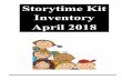 Storytime Kit Inventory April 2018 - ecrlib.org · If Dinosaurs Came Back Dinosaurs, Dinosaurs BOOKS How Do Dinosaurs Stay Safe Dinosaurs Love Underpants Dinosaurs, Dinosaurs We are