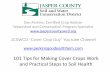 Intro to Cover Crops · 2016-12-12 · Cover Crops. Adapted from Magdoff and Weil (2004) Using cover crops to capture multiple benefits . often requires more management. Cover crops