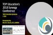 TOP Education’s 2018 Synergy Conference · TOP Education’s 2018 Synergy Conference TOP’s Ten Risk Concerns 1 CEU Presented By: Mark A. Davini, DC, DABCN Please scan IN at the