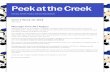 Peek at the Creek - Kemps Creek Public School...resume Monday 30th July and breakfast Wednesday 1st August. Only one more term of printed bulletins! If you have an email account please