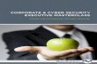 CORPORATE & CYBER SECURITY EXECUTIVE MASTERCLASS · The unique Corporate & Cyber Security Executive Masterclass has been developed exclusively by Burrill Green, leading management