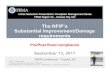 The NFIP’s Substantial Improvement/Damage …...FEMA Region VII – Kansas City, MO The NFIP’s Substantial Improvement/Damage requirements Pre/Post flood compliance September 13,