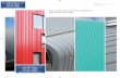 The simple alternative to traditional metal roof and walls. · Tata steel Cover width (mm) Colorcoat HPS200 Ultra® 500 Colorcoat LG® 500 Colorcoat Prisma® 500. Colours. Parameter