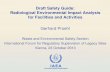Draft Safety Guide: Radiological Environmental Impact ... Documents/Meetings… · IAEA Environmental Impact Assessment •Espoo Convention •Environmental impact assessment means
