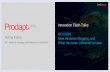 Innovation Flash Talks NFV/SDN New Revenue Streams, and ... · SD-WAN Controller Secure Cloud Interconnect Routing SD-WAN Security Optimize Wireless Voice Probes Managed SD-WAN Universal