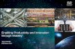 Enabling Productivity and Innovation through Mobility · Enabling Productivity and Innovation through Mobility Tom Koenig tk@cisco.com . ... EDUCATION Brings access to learning content