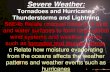 Severe Weather: Thunderstorms, Tornadoes, and Hurricanesalleynesmitha2016.weebly.com/uploads/1/5/4/1/15412726/3... · 2018-10-15 · Tornadoes and Hurricanes Thunderstorms and Lightning