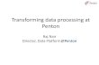 Transforming data processing at Penton - Meetupfiles.meetup.com/2824692/Transforming data processing at Penton - Final.pdf · Transforming data processing at Penton Raj Nair Director,