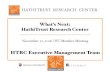 What’s Next: HathiTrust Research Center · What’s Next: HathiTrust Research Center November 10, 2016 | HT Member Meeting HTRC Executive Management Team HATHITRUST RESEARCH CENTER.