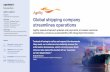 Global shipping company streamlines operations · 2020-03-16 · Agility Global shipping company streamlines operations Success story Secured immediate access to current, archived