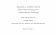 Towards a unified view of [.1cm] supervised learning and [.1cm] …rll.berkeley.edu/deeprlcourse/docs/mohammad_lecture.pdf · 2017-04-26 · RAML optimization Training with RAML is
