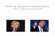 STATS 200: Introduction to Statistical Inference · 2016-09-29 · STATS 200: Introduction to Statistical Inference Lecture 1: Course introduction and polling. U.S. presidential election