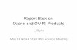 Report Back on Ozone and OMPS Products...– Refinements for information concentration / outlier detection have to be integrated into Input module. • Limb ozone profile algorithm