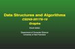 Data Structures and Algorithms - Computer Sciencegalles/cs245/lecture/lecture15.pdf · Data Structures and Algorithms CS245-2017S-15 Graphs David Galles Department of Computer Science