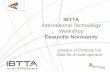 International Technology Workshop - IBTTA ... ¢« Floating Car Data is a method to determine the traffic