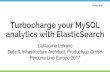 Turbocharge your MySQL - Percona€¦ · Turbocharge your MySQL analytics with ElasticSearch Guillaume Lefranc Data & Infrastructure Architect, Productsup GmbH Percona Live Europe