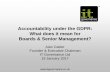 Accountability under the GDPR: What does it mean for ... · “The GDPR mandates organisations to put into place comprehensive but proportionate governance measures .” • “It