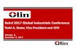 Baird 2017 Global Industrials Conferenceb2icontent.irpass.cc/1548/174123.pdf · 2018-04-28 · Baird 2017 Global Industrials Conference Todd A. Slater, Vice President and CFO ...