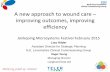 A new approach to wound care improving outcomes, improving ... · A new approach to wound care – improving outcomes, improving efficiency Jonkoping Microsystems Festival February