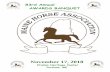 83rd Annual AWARDS BANQUET - Maine Horse Associationmainehorseassoc.com/pdf/18mhabanqprog.pdf · 83rd Annual AWARDS BANQUET November 17, 2018 Italian Heritage Center Portland, ME.