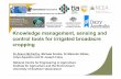 Knowledge management, sensing and control tools for ... · Knowledge management, sensing and control tools for irrigated broadacre cropping Dr Alison McCarthy, Michael Scobie, DrMalcolm