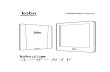 Kobo Glo HD ユーザーガイド...1. ホーム画を表します。 2. 同期タイル[ 同期]をタップします。 電書籍リーダーが Wi Fi に動接続します（しばら