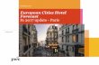 European Cities Hotel Forecast S1 2017 update - Paris · European Cities Hotel Forecast 01 Paris hospitality market performance registered in S1 17 has been in line with the trends