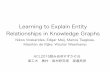 Learning to Explain Entity Relationships in …sasano/acl2015suzukake/slides/07.pdfLearning to Explain Entity Relationships in Knowledge Graphs Nikos Voskarides, Edgar Meij, Manos