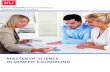 MASTER OF SCIENCE IN GENETIC COUNSELING€¦ · Genetic Diagnosis and Laboratory Methods 3 credits Professional Issues in Genetic Counseling Continued Clinical Genetics 3 credits