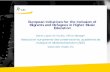 European Initiatives for the Inclusion of Migrants and ... · European Initiatives for the Inclusion of Migrants and Refugees in Higher Music Education. Nerea López de Vicuña, Office