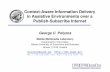Context-Aware Information Delivery in Assistive …...Context-Aware Information Delivery in Assistive Environments over a Publish-Subscribe Internet George C. Polyzos Mobile Multimedia