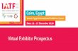 Virtual Exhibitor Prospectus · Virtual Exhibitor Prospectus | INTRA-AFRICAN TRADE FAIR 2018 | How the IATF will drive investors, buyers and other visitors to your exhibition Booth