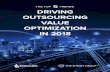 THE TOP 5 TRENDS DRIVING OUTSOURCING VALUE … · The Top 5 Trends Driving Outsourcing Value Optimization. The outsourcing ecosystem continues to evolve, creating new opportunities