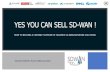 YES YOU CAN SELL SD-WAN · can sell SD-WAN? should I sell SD-WAN? does ASSIST offer? can I get SDWAN ASSIST? can I start selling? do I get ASSIST? SD-WAN is the stable foundation