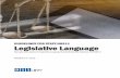 Guidelines for State NG911 Legislative LanguageGuidelines for State NG911 Legislative Language VERSION 2.0 | 2018 2 911 is in the midst of change—technically, operationally, and