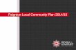 Paignton Local Community Plan 2014/15 · Paignton Local Community Plan 2014/15 8 What we do Description Number of events undertaken in 2012/13 Number of events planned for Paignton