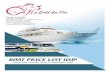 BOAT PRICE LIST USD - Dream Yacht Charter · CHARDONNAY FORTANT DE FRANCE Pays d’Oc 7.20 ALSACE SUSHI K 2018 (Riesling, Pinot Gris, Gewurztraminer, Muscat) Klipfel 11.30 GEWURZTRAMINER