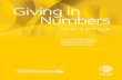 Giving in Numbers - CECPcecp.co/wp-content/uploads/2016/11/GIN2016_Finalweb.pdf · of global consumers will pay more for sustainable goods. For 55% of Giving in Numbers respondents,