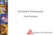 AZ 5200-E Photoresist - MicroChemicals · AZ, the AZ logo, BARLi, Aquatar, nLOF, Kwik Strip, Klebosol, and Spinfil are registered trademarks and AX, DX, HERB, HiR, MiR, NCD, PLP,