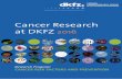 Cancer Research at DKFZ 2016...next-generation sequencing) for the iden-tification of risk factors and predictors for cancer and markers for early detection. For future studies, our