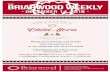Briarwood WeeklyTHE · 2019-06-05 · Briarwood WeeklyTHE 2200 Briarwood Way Birmingham, AL 35243 205.776.5200 • info@briarwood.org briarwood.org • december 14, 2018 • Christmas