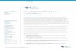 The ROI of Building Apps on Salesforce · IDC White Paper | The ROI of Building Apps on Salesforce IDC’s CIO prediction is that by the end of 2018, 90% of IT projects will be rooted