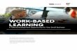 WORK-BASED LEARNING WORK-BASED LEARNING? WBL OR YOUR SMALL BUSINESS 2 Work-based learning models enable
