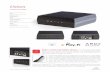 Unison - MartinLogan€¦ · SPECIFICATIONS Inputs Left/Right RCA Analog, Digital Optical (Toslink), Ethernet 10/100, AC Power Wireless Inputs Apple AirPlay ®, DTS Play-Fi Output
