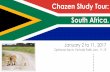Chazen Study Tour: South Africa. Inf… · tentative itinerary. Jan. 2-5 –CAPE TOWN Paradise on earth, innovative businesses Jan. 6 –CAPE WINELANDS Wine, wine, wine Jan 7-8 –SAFARI